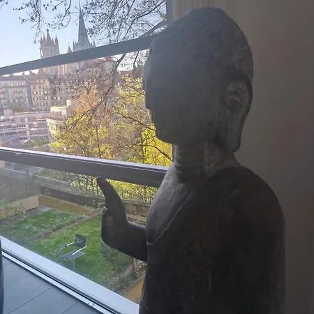 Apartment Luxury Duplex With Rooftop, View Of Cathedral Lausanne
