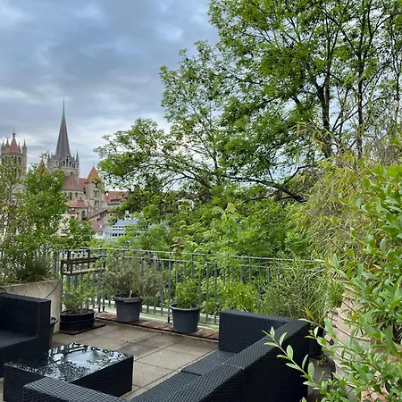 Luxury Duplex With Rooftop, View Of Cathedral Apartment *